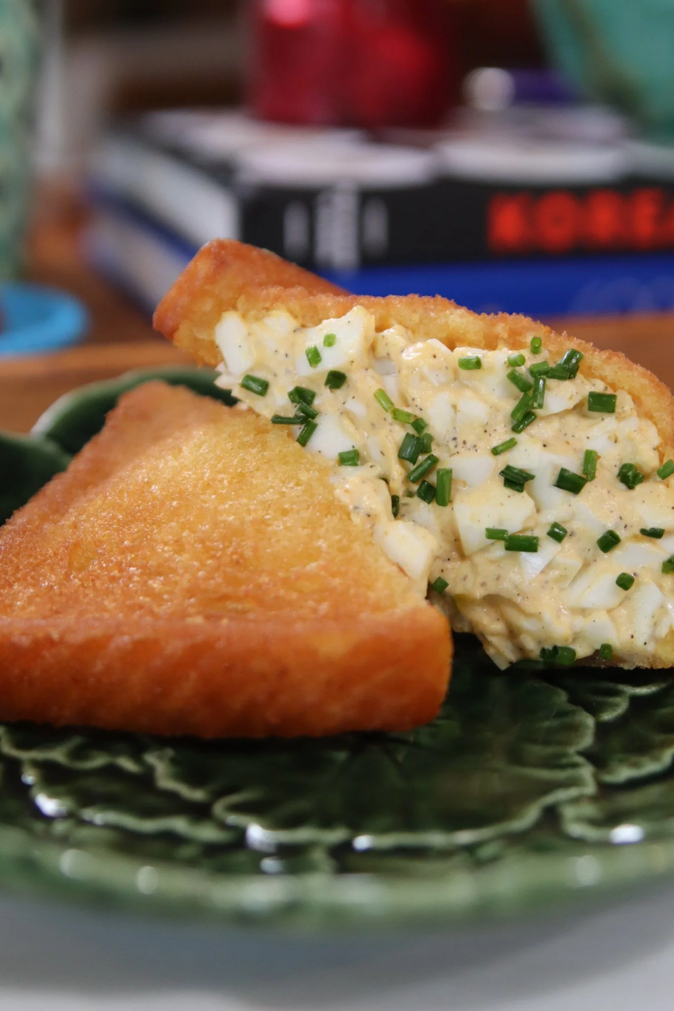 Fried Japanese Egg Sandwich