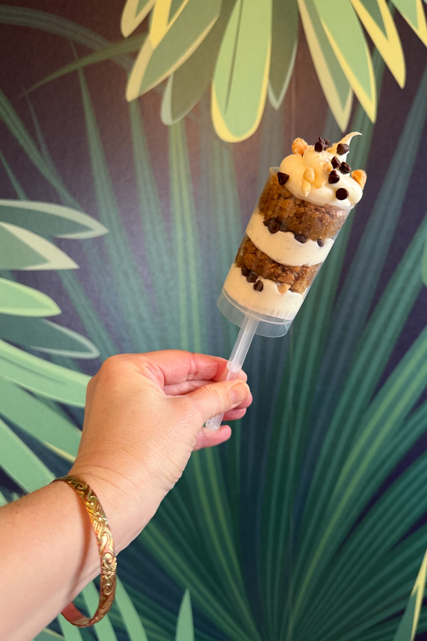 Brown Sugar Blondie Push Pops