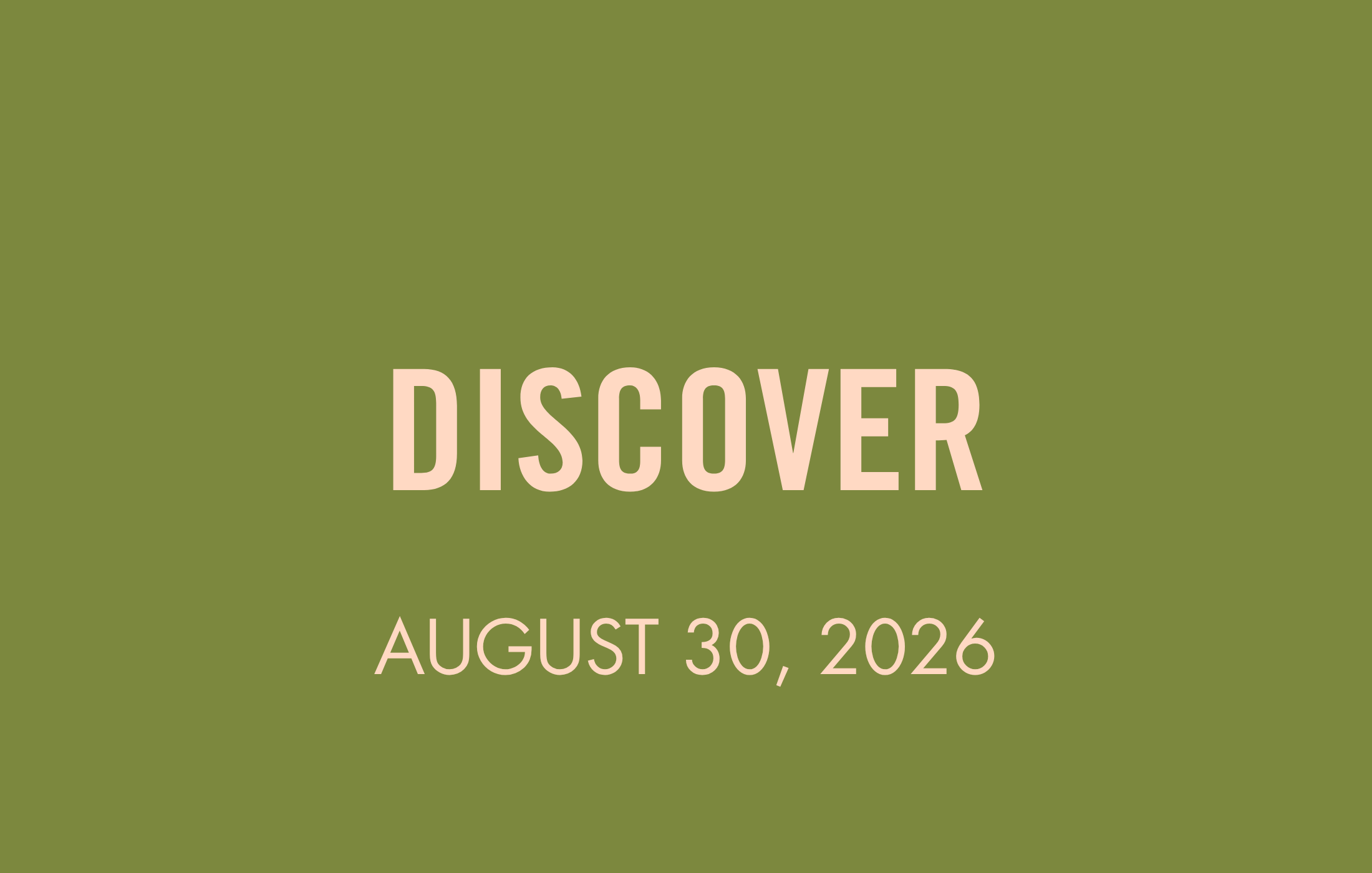 To Be Human: Discover