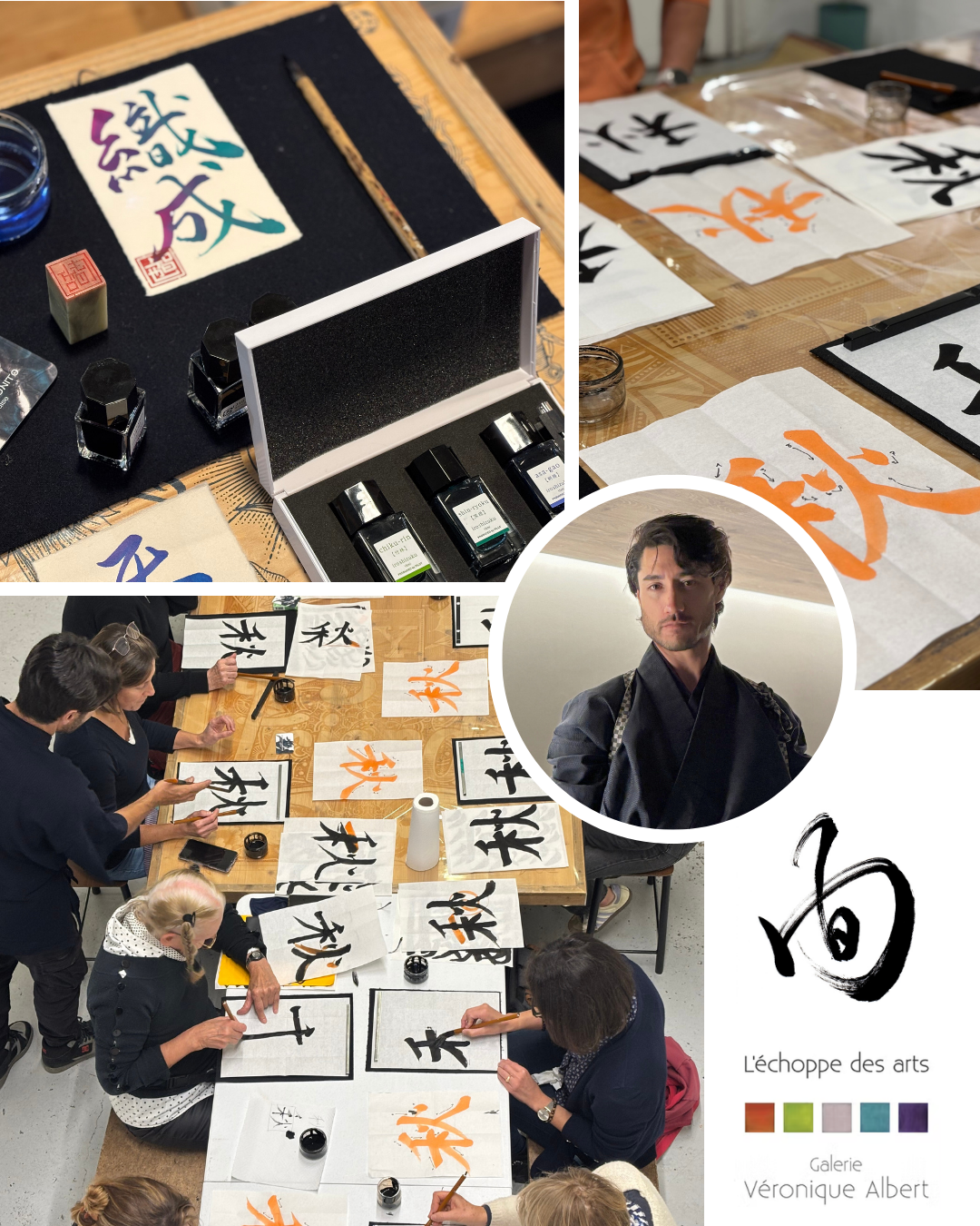 callifraphie japonais annecy lyon geneve Lausanne ORINASU JAPAN