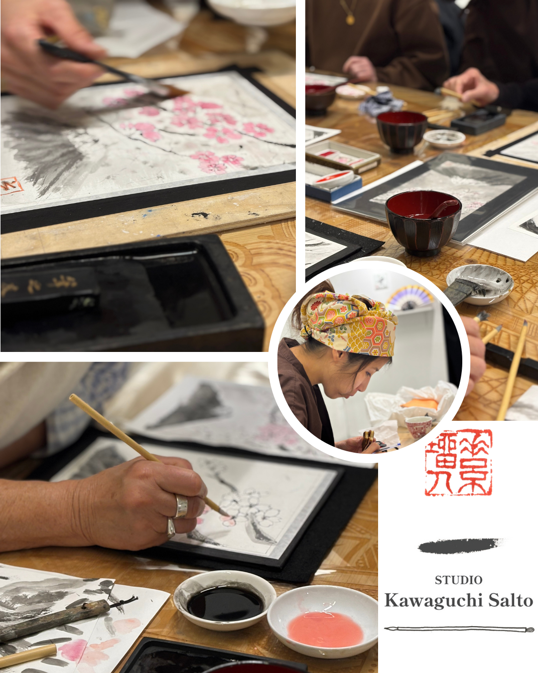Atelier Art japonais - Annecy - Sumi-é et kintsugi
