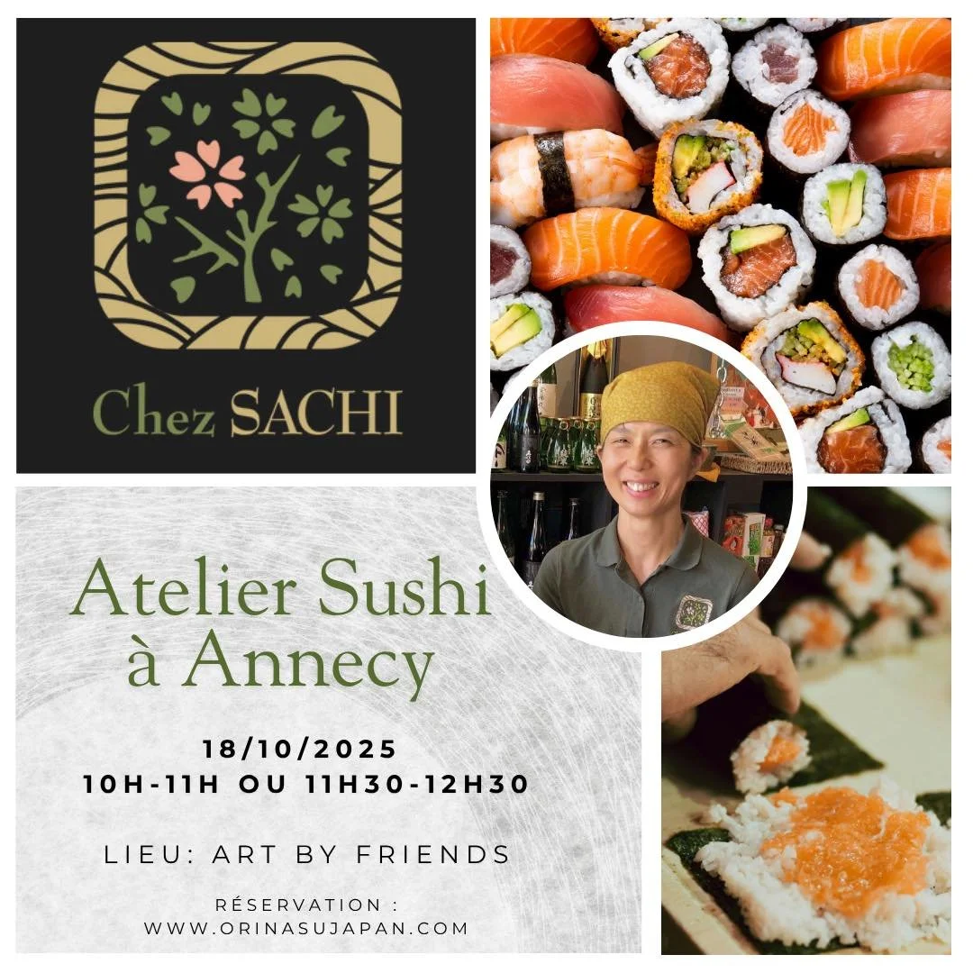 🍣 Atelier Sushi &ndash; &Eacute;v&eacute;nement sp&eacute;cial d&rsquo;un jour &agrave; Annecy ! 🍣
Le chef japonais de Chez Sachi (Praz-sur-Arly) @chezsachi_prazsurarly vient sp&eacute;cialement &agrave; Annecy pour une journ&eacute;e unique d&eacu