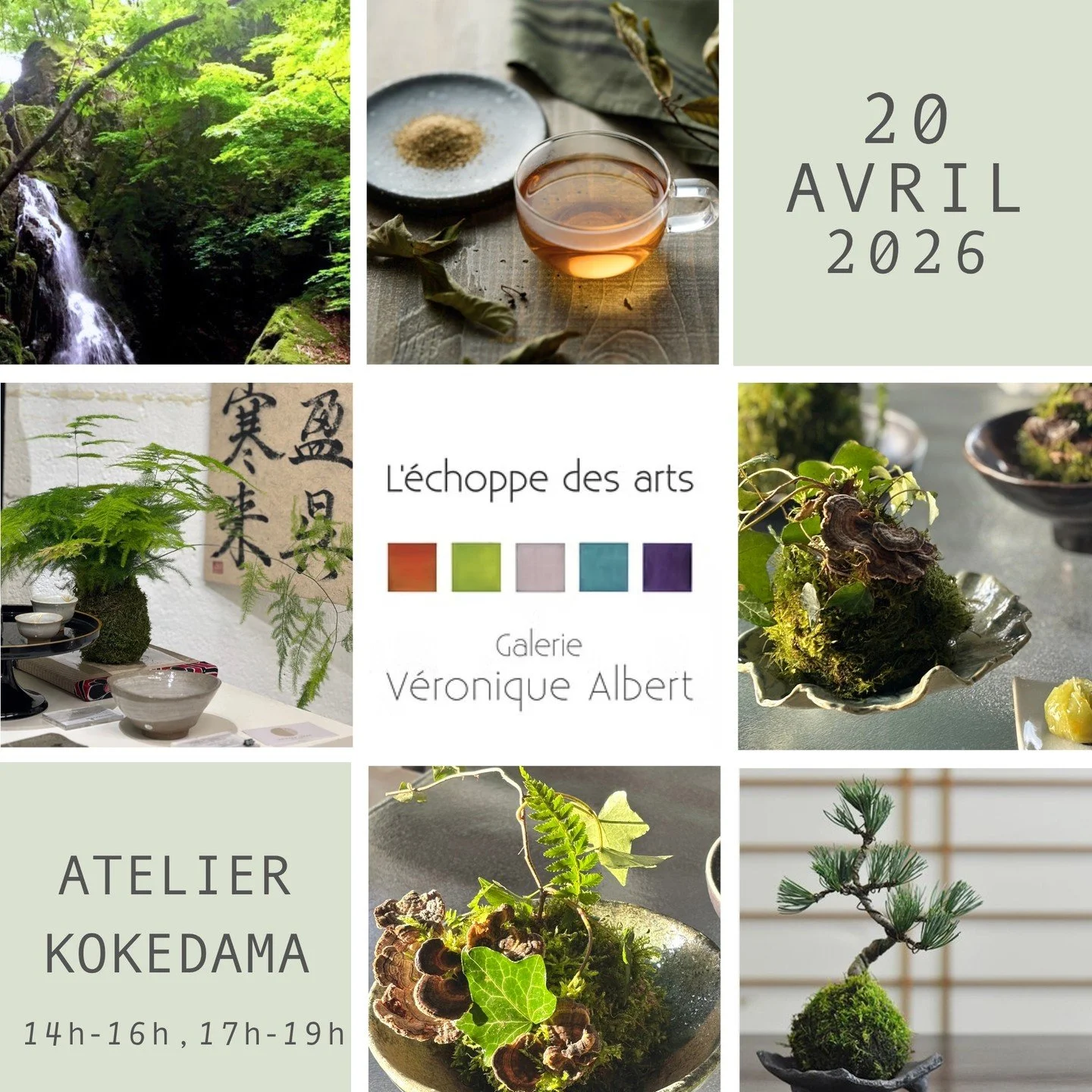 🌿 Atelier kokedama &amp; D&eacute;gustation de th&eacute; japonais &agrave; Carouge🍵

Po&eacute;sie de la nature et d&eacute;licates saveurs

&Agrave; l&rsquo;occasion d&rsquo;une rencontre autour de la culture japonaise, la galerie L&rsquo;&eacute