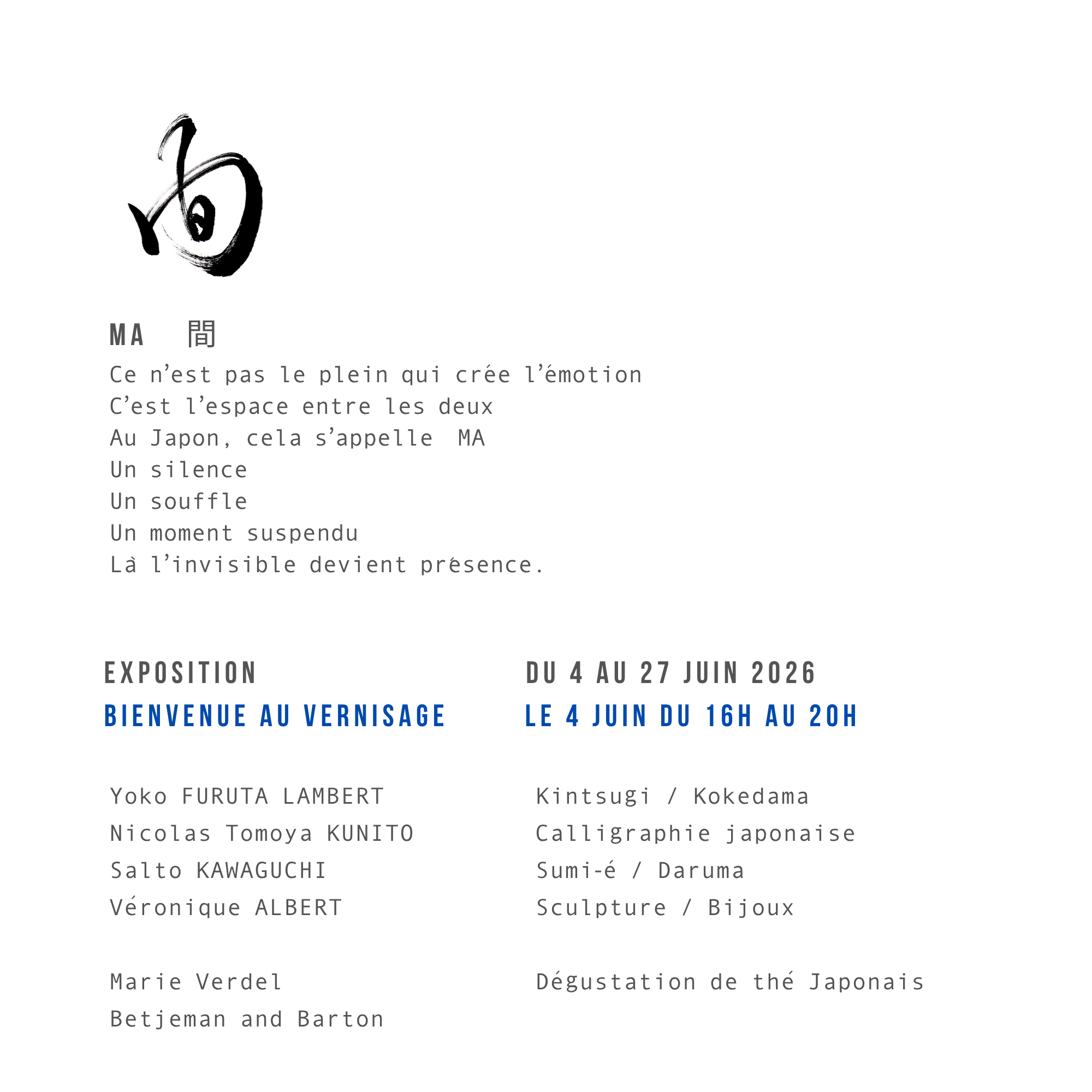 Exposition univers japonais à Geneve