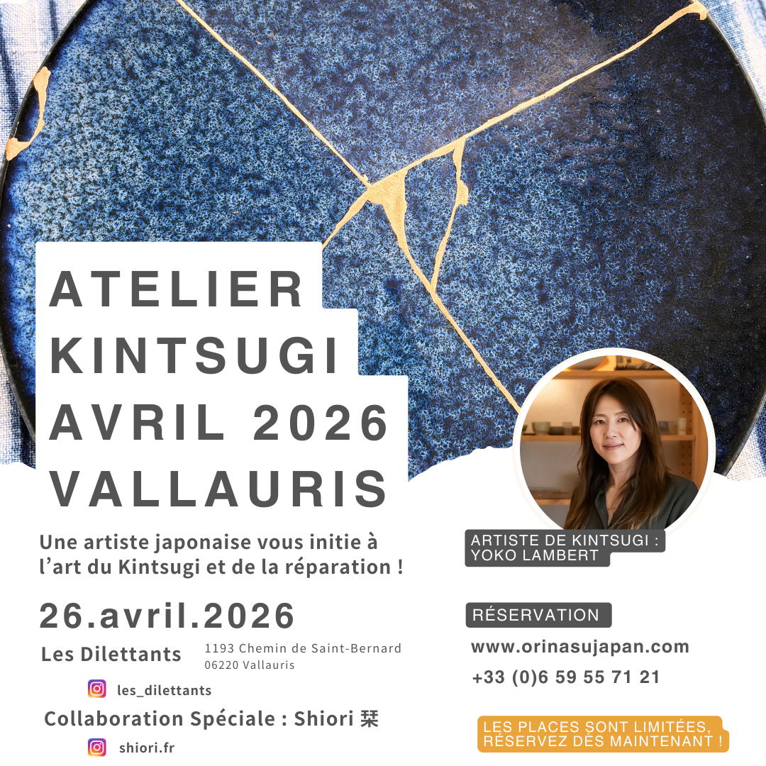 Atelier Kintsugi à Vallauris 2026 / Cours