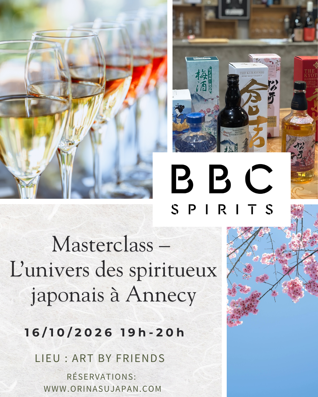 Masterclass – L’univers des spiritueux japonais - octobre 2026