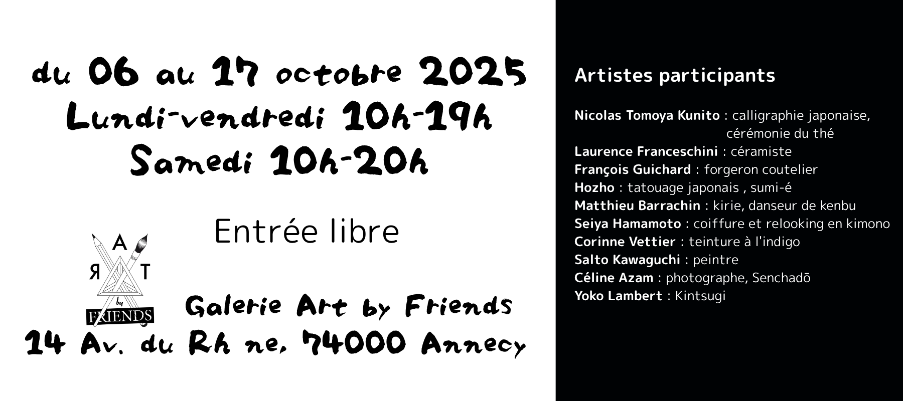 ORINASU L'art du Japon à Annecy 2026