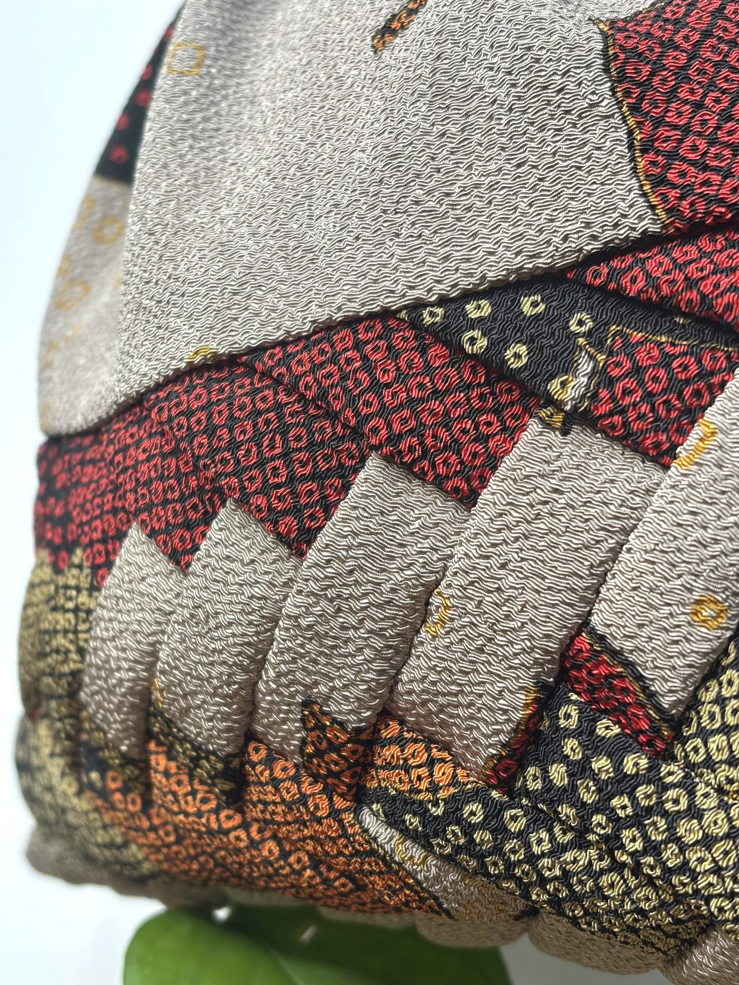 SAC JAPONAIS CHIRIMEN - EN SOIE - ORINASU ANNECY