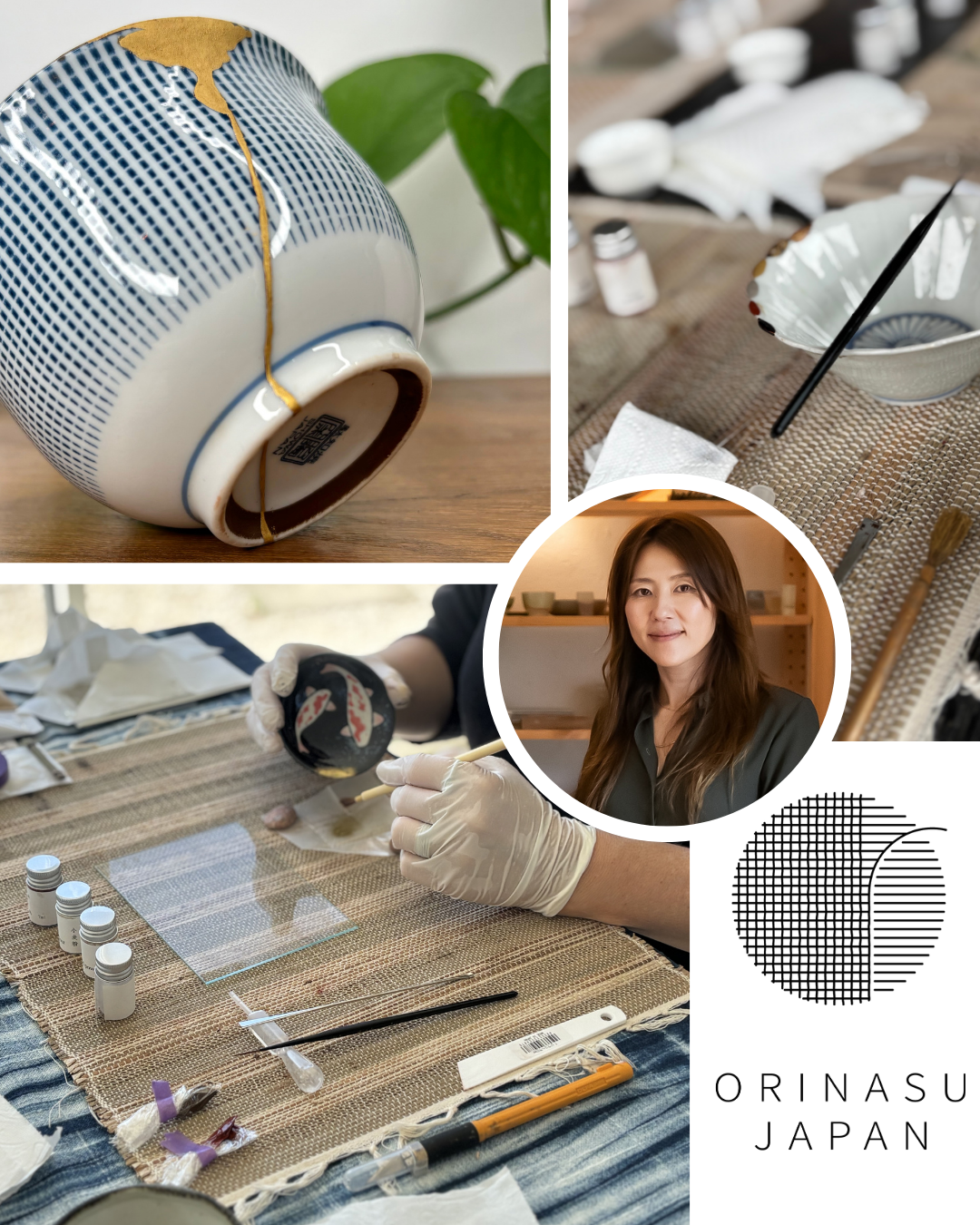 Atelier kintsugi japonais à Les Gets - Cours créatif