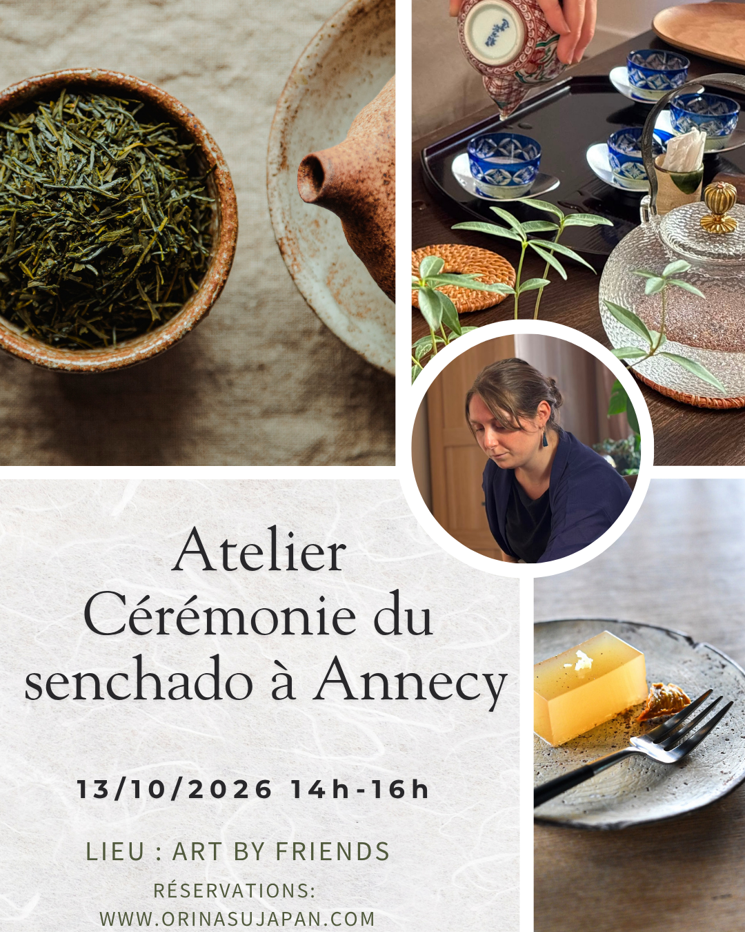 Atelier – Cérémonie du Senchadō - octobre 2026