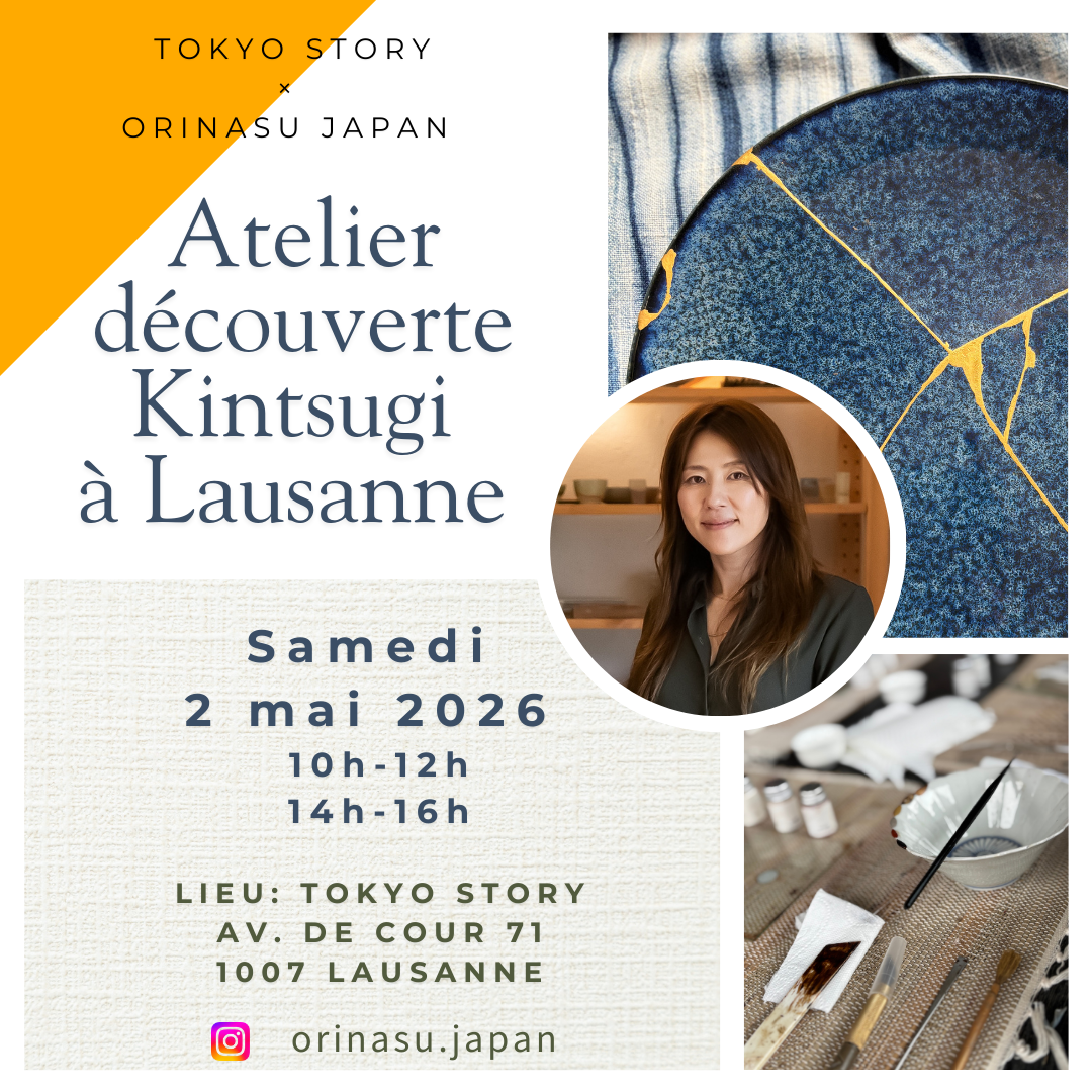Atelier découverte kintsugi à Lausanne
