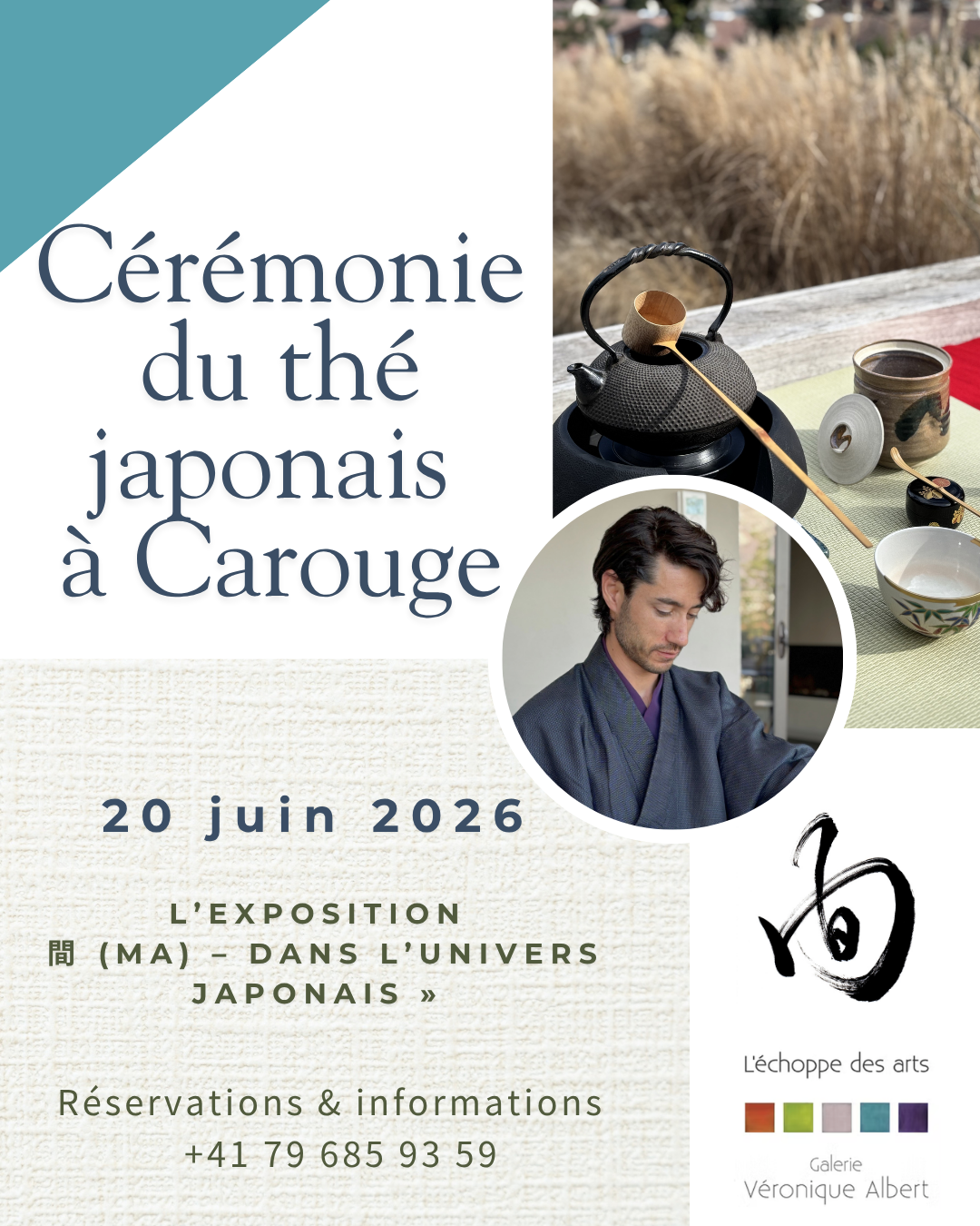 Cérémonie du thé à Annecy Geneve Carouge