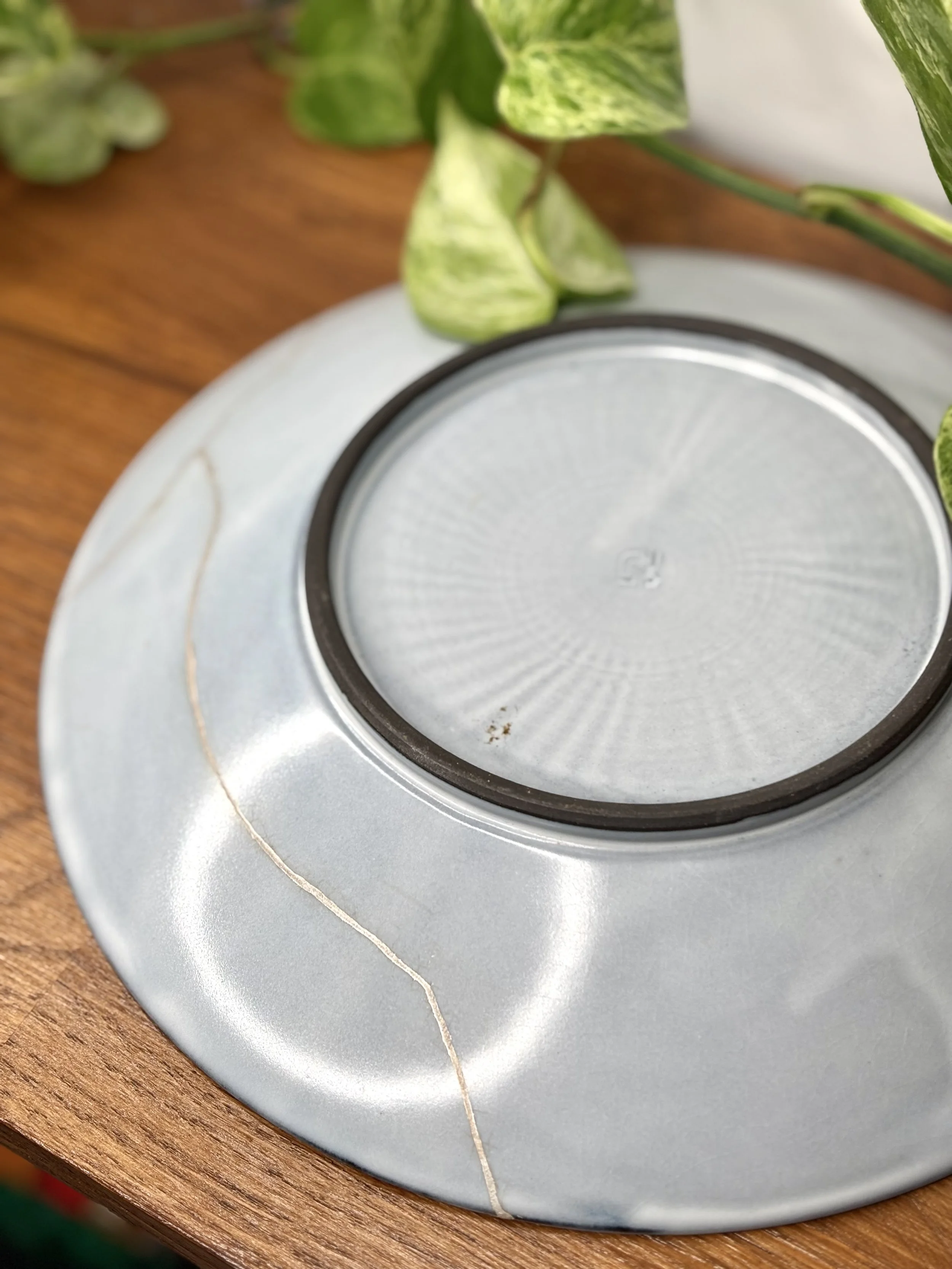 Assiette kintsugi - ORINASU JAPAN ANNECY