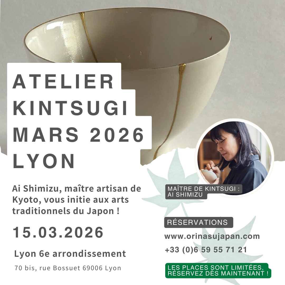 Cours Kintsugi mars 2026 Lyon