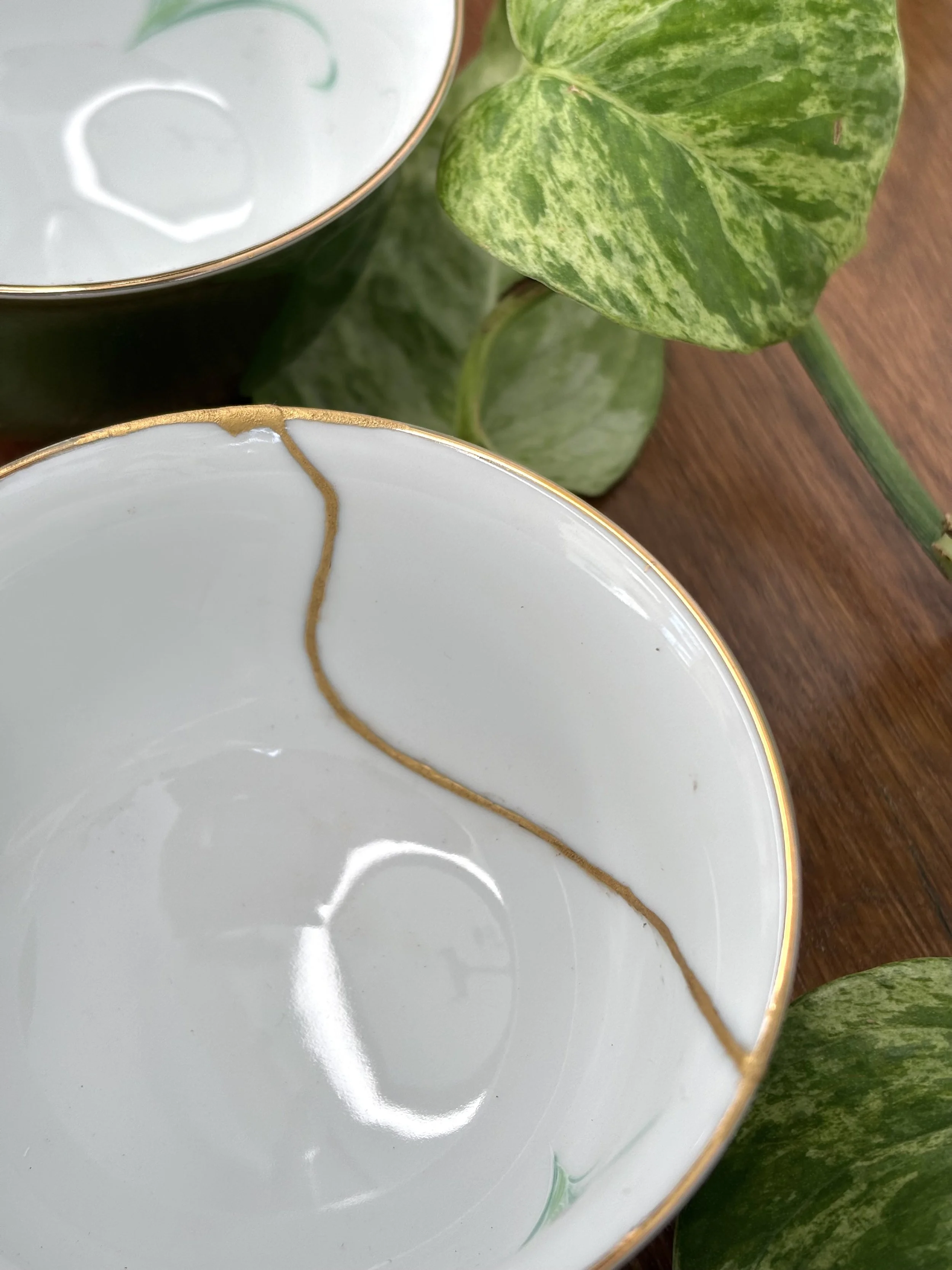 Objet Tasses japonaises kintsugi Kiku