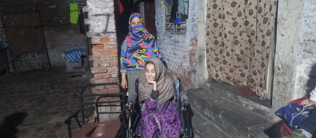 Providing Khadija with a Wheelchair
