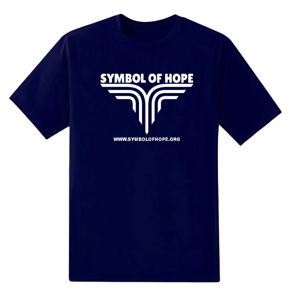 Symbol of Hope T-Shirt - Kids Navy
