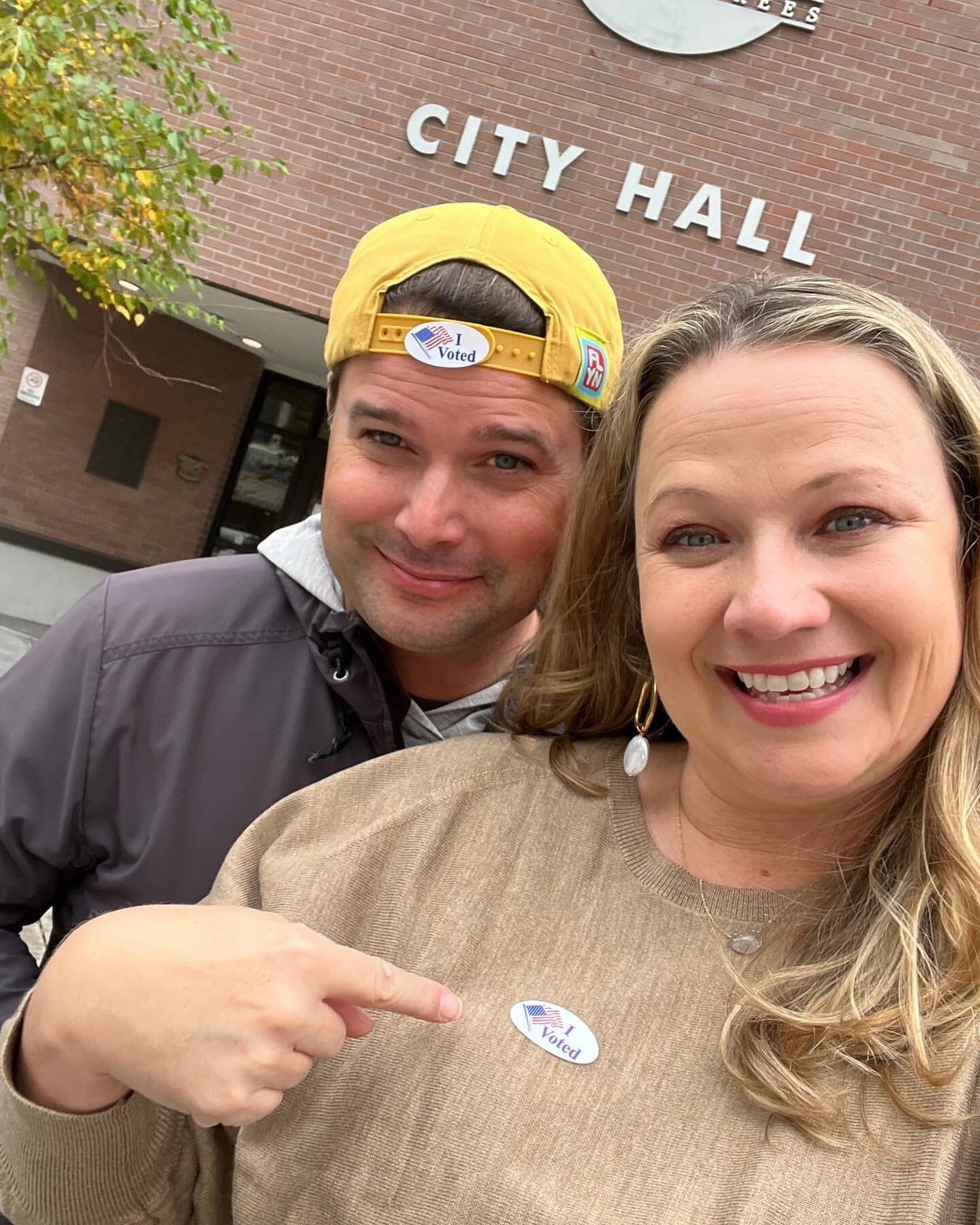 Meredith Stead has voted &mdash; and you can too!

Early in-person voting is happening now through tomorrow (Friday, November 3rd) from 8AM-5PM at Boise City Hall and Ada County Elections.

If you're still holding on to your absentee ballot, don't ma