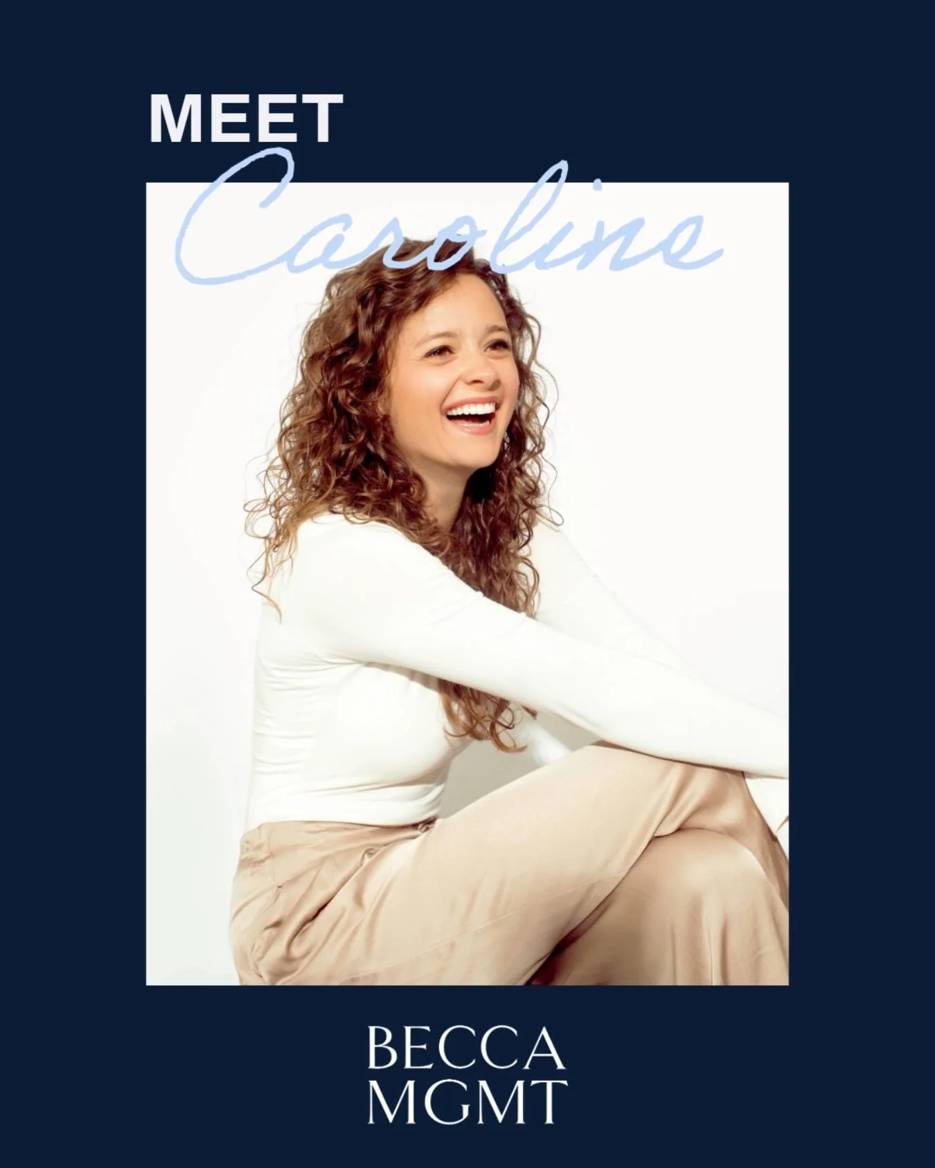 Meet @itscarolinescorner! Looking forward to the dream team. 🏎️