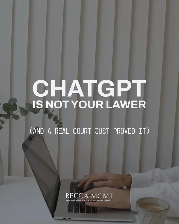 In the world of AI, can ChatGPT become your lawyer? The answer is no.