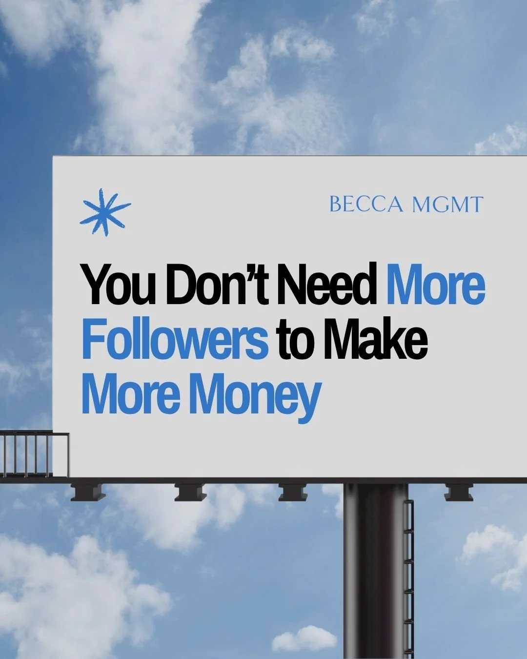 More followers doesn&rsquo;t automatically mean more money.

If your positioning is off, a bigger audience just scales the same problem.

Creators who earn more aren&rsquo;t always the biggest, they&rsquo;re the ones who understand their value and ho