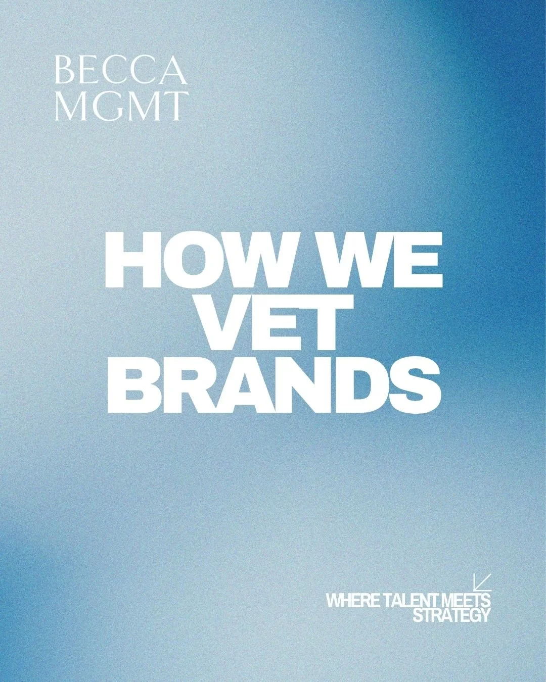 Not every brand deserves access to your audience.

Every partnership is vetted through strategy, alignment, and protection, not just a paycheck.

We&rsquo;re here to make sure the deal makes sense now and long term.

Want a team that actually looks o