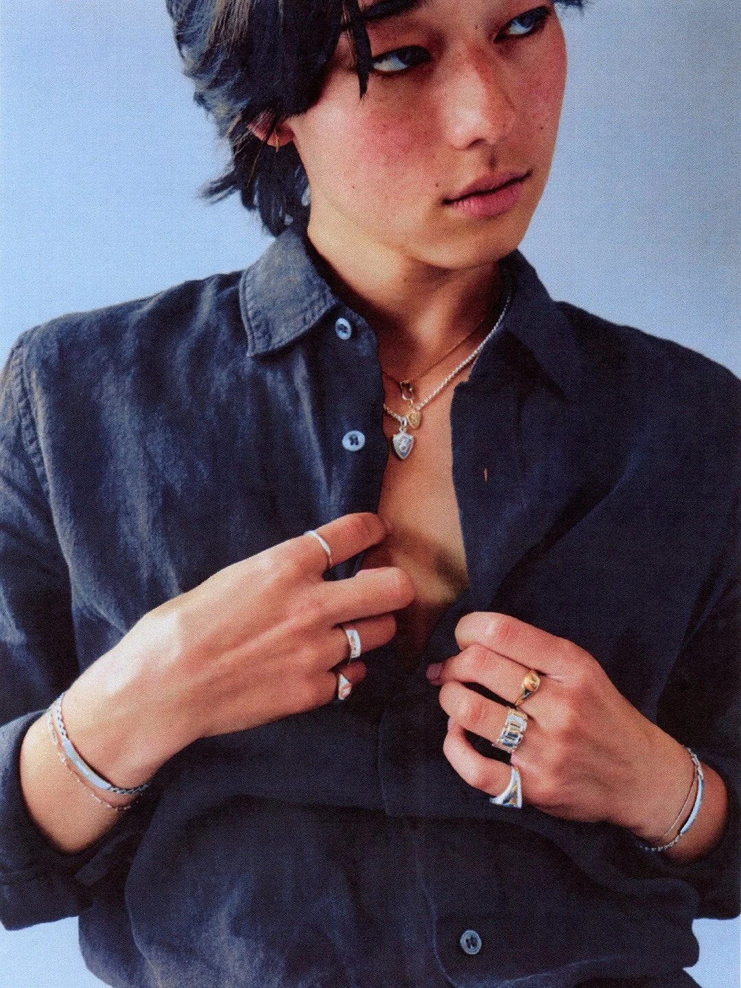 @elioky_ for the new men's capsule, worn well @catbirdnyc