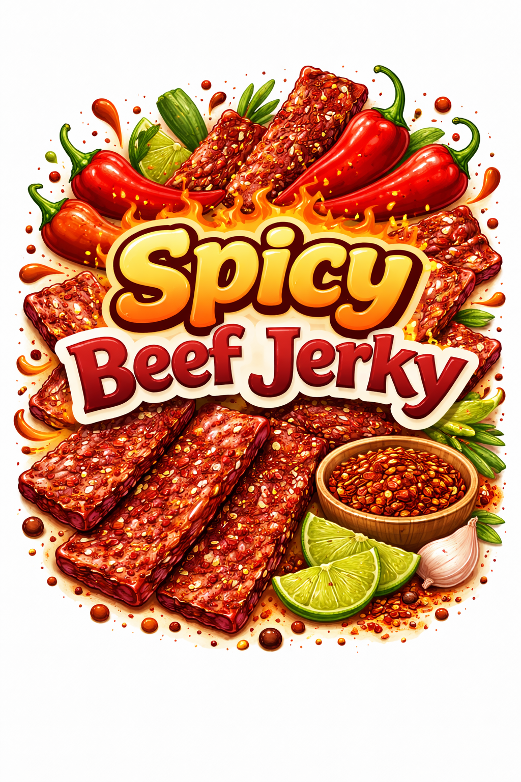 Beef Jerky  Spicy Flavor