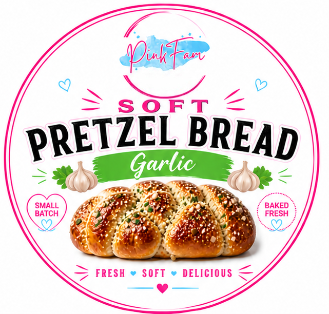 Garlic Pretzel Bread