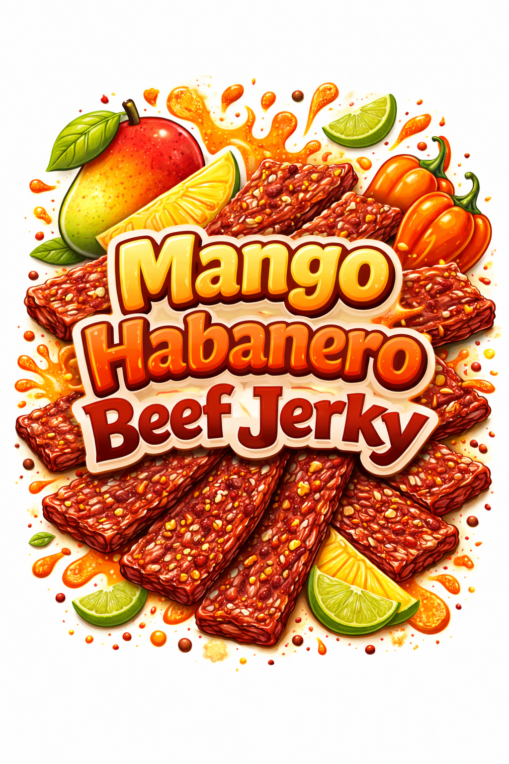 Beef Jerky Mango Habanero