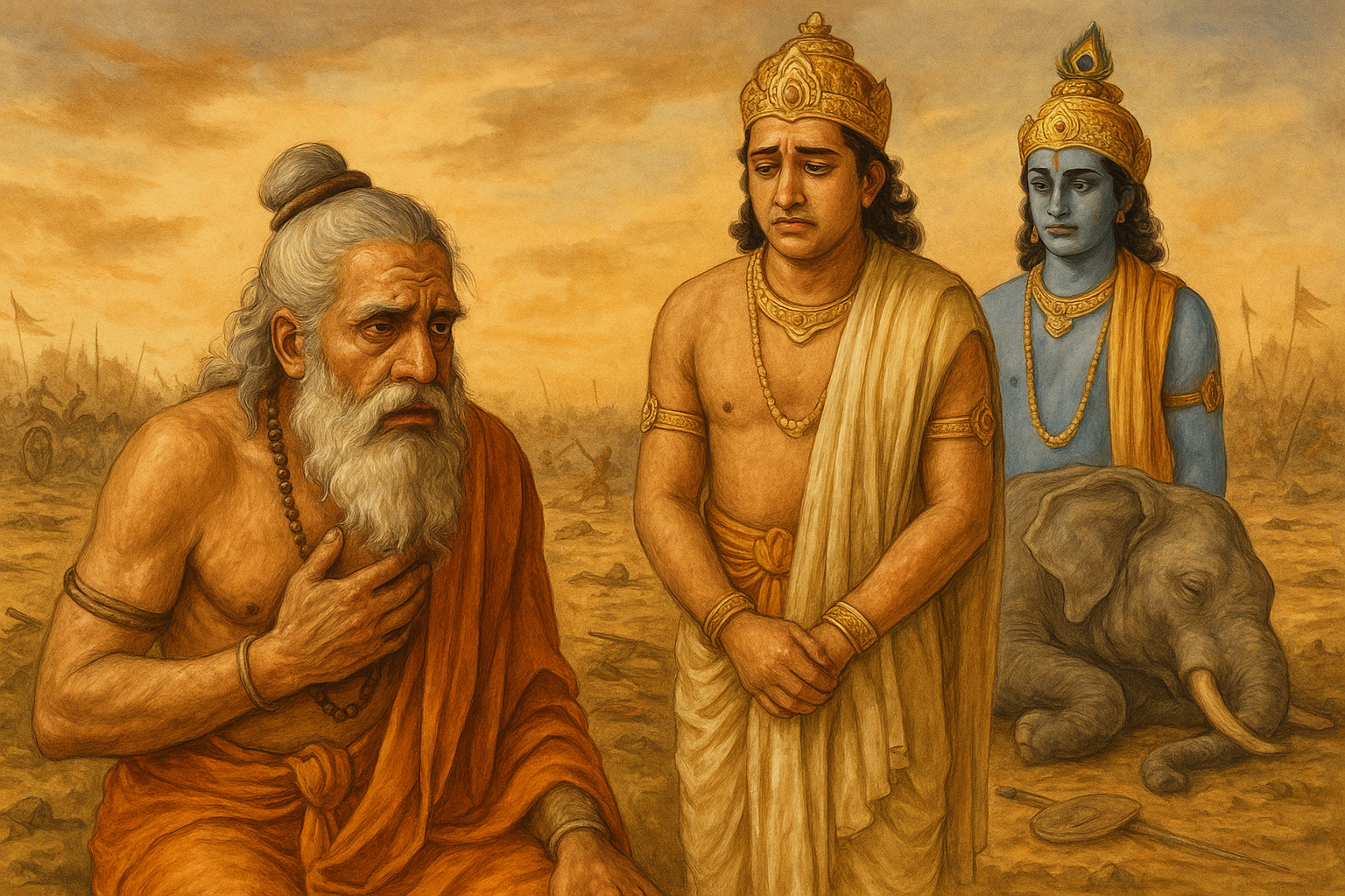 “Ashwatthama is dead…”: Ethics and Leadership