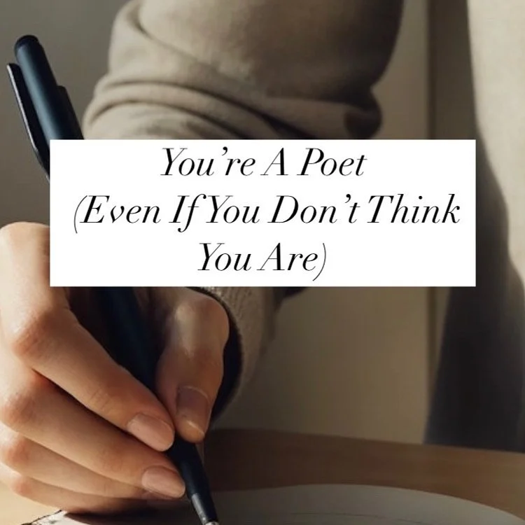 ✨You’re a poet—even if you don’t think you are.✨
Poetry isn’t about being perfect. It’s about being honest. It’s about finding your voice, expressing what lives inside, and letting your words meet the page—m