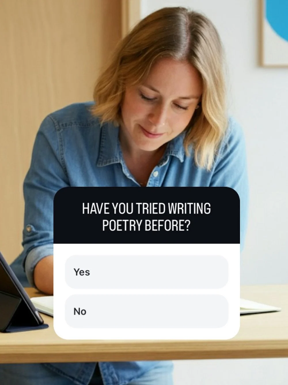 ✨ Quick question for you! ✨
Have you ever tried writing a poetry before?
Whether it was for school, a journal, or just for fun—every poem is a little piece of your story.
✍🏻 I believe poetry isn’t just for “poets”—it