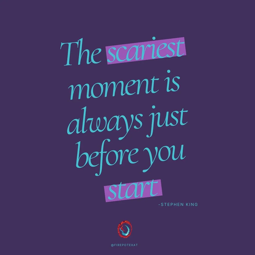 Does fear hold you back from starting something new?