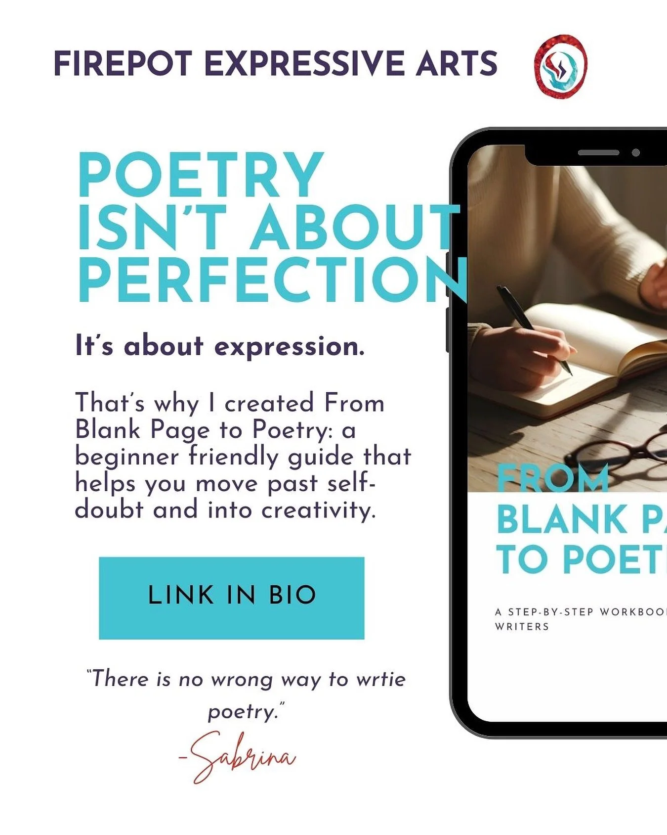 Poetry is not about perfection.
It’s not about polished lines or following rules. It’s about expression.
Poetry gives you permission to explore your feelings, experiment with words, and uncover meaning in the messiness.
You don’t