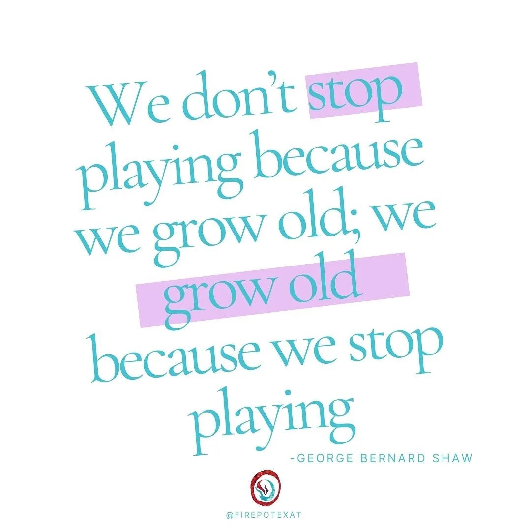 Let’s embrace play even as we age! #playforallages