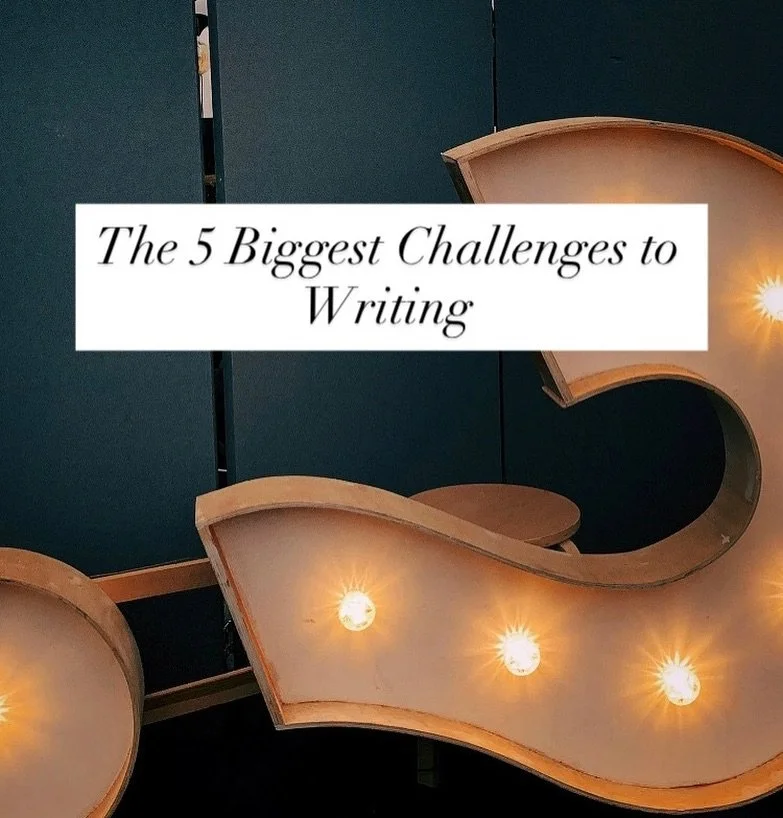 How do you push past the fear, blank page, or self-doubt that holds you back from writing? This week I dive into The 5 Biggest Challenges to Writing plus how you can gently move through them.

💬 Your turn: what&rsquo;s your biggest barrier to writin