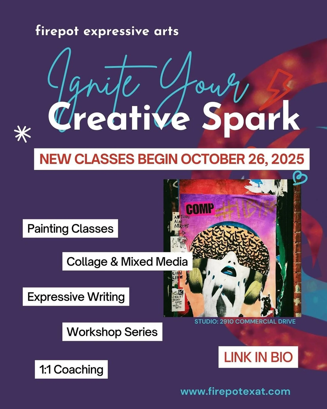 🍂 Fall is calling, and so is your creativity!✨ 

Join me this season for hands-on classes designed to spark joy, slow time, and help you reconnect with your creative spark. Whether you&rsquo;re a beginner or seasoned creative, there&rsquo;s space fo