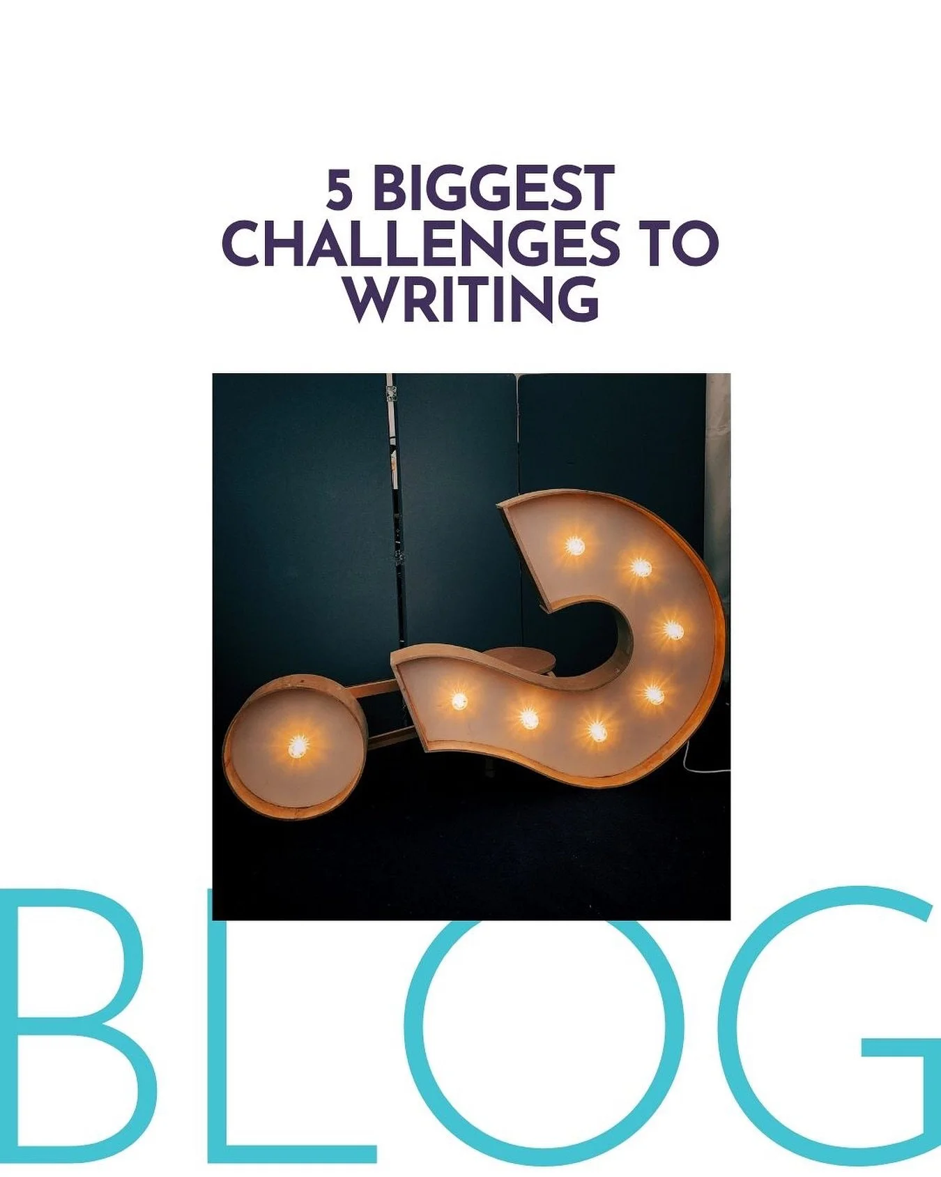 How do you push past the fear, blank page, or self-doubt that holds you back from writing? This week I dive into The 5 Biggest Challenges to Writing plus how you can gently move through them.

💬 Your turn: what&rsquo;s your biggest barrier to writin