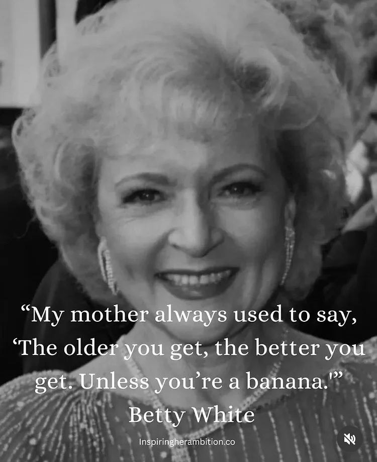 For some reason my week was a lot about aging&hellip; and post it notes 🤣 You can never go wrong with Betty White. What was in your saved folder this week?