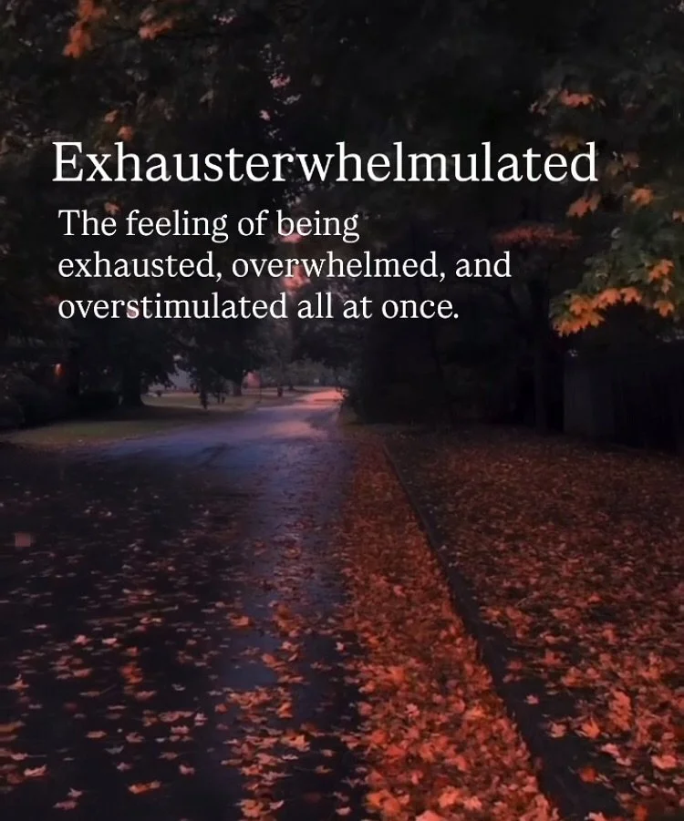 I&rsquo;m in the middle of moving apartments and I don&rsquo;t think there could be a better word for it than EXHAUSTERWHELMULATED. The rest are in relation to this. How was your week?