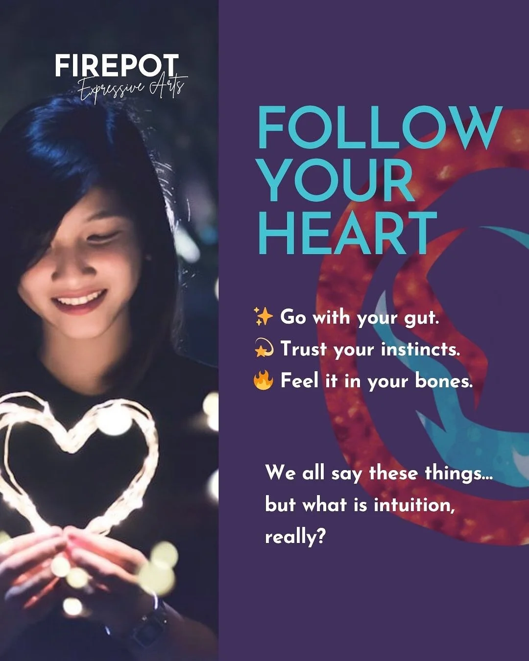 Your intuition is always speaking. Sometimes in whispers, sometimes in nudges.

This carousel is a gentle reminder of what intuition really is, why it matters, and how creativity helps us tune in.

Swipe through, pause, breathe, and reconnect with yo