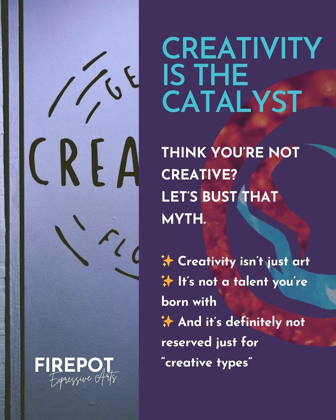So many people carry the belief: &ldquo;I&rsquo;m not creative.&rdquo;

But creativity isn&rsquo;t about being good at art or knowing how to draw. It&rsquo;s a process. It&rsquo;s how we solve problems, adapt, imagine, and find our way through change