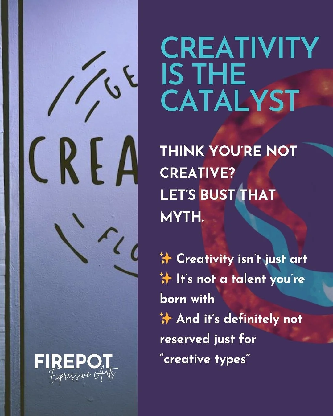 So many people carry the belief: &ldquo;I&rsquo;m not creative.&rdquo;

But creativity isn&rsquo;t about being good at art or knowing how to draw. It&rsquo;s a process. It&rsquo;s how we solve problems, adapt, imagine, and find our way through change