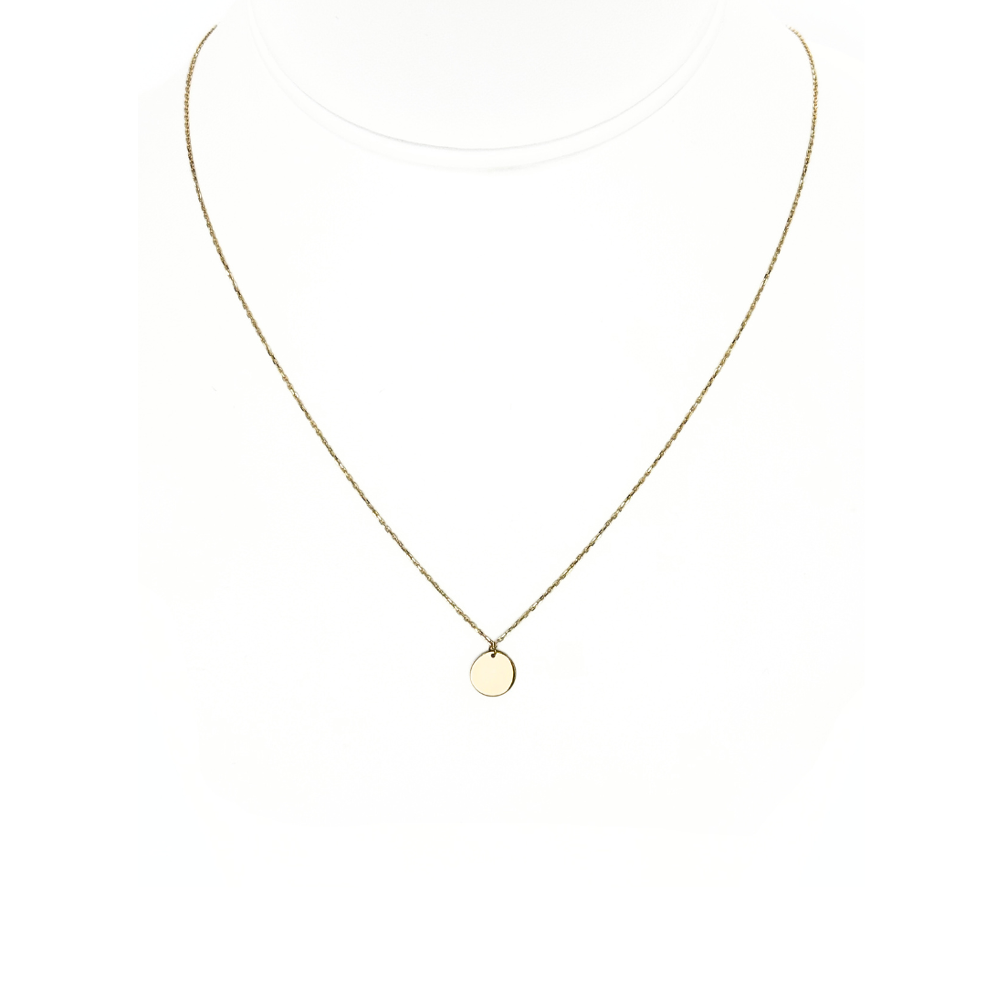Sun Disc Necklace