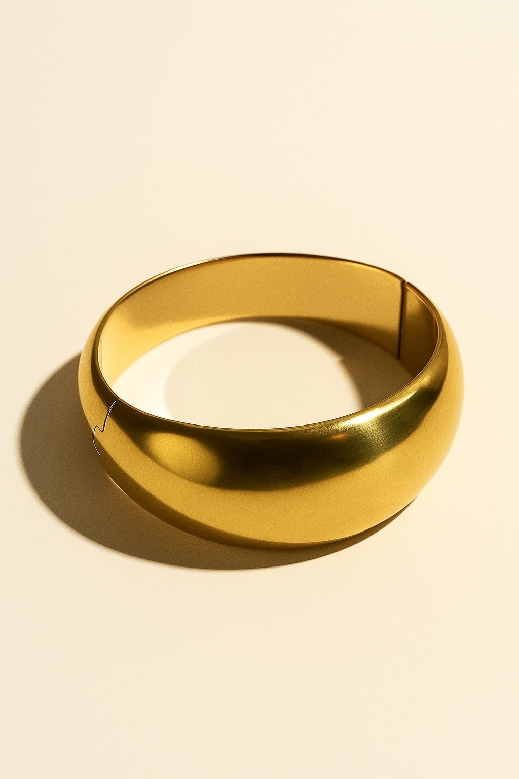 18k Gold Cuff Bracelet