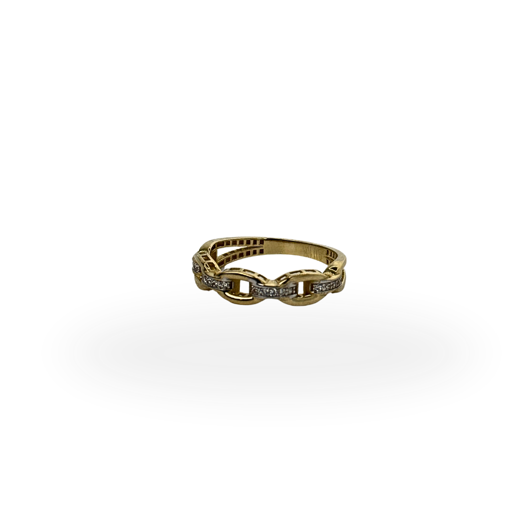Chain Link Accent Ring