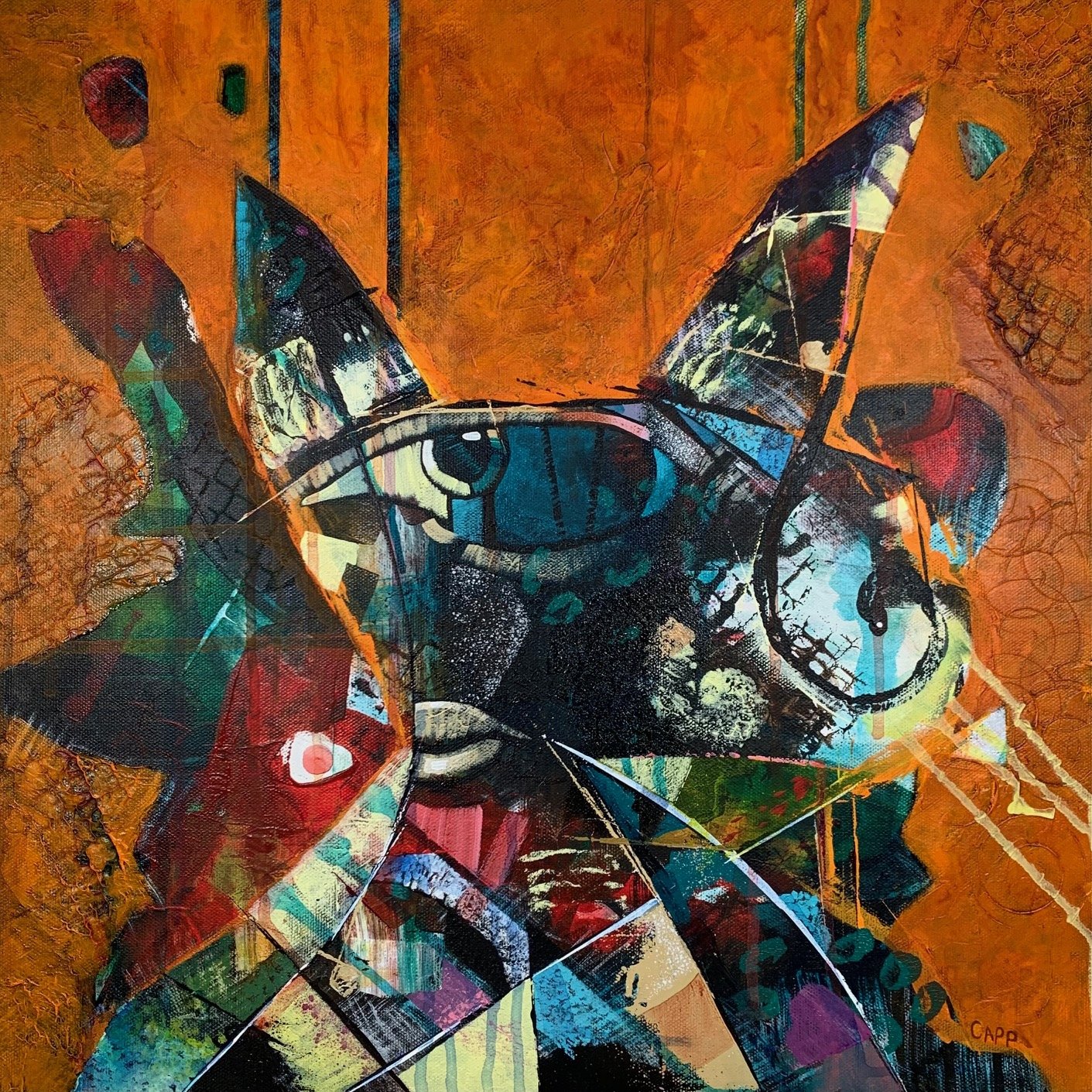 Rapscallion | Acrylic on Canvas | SOLD