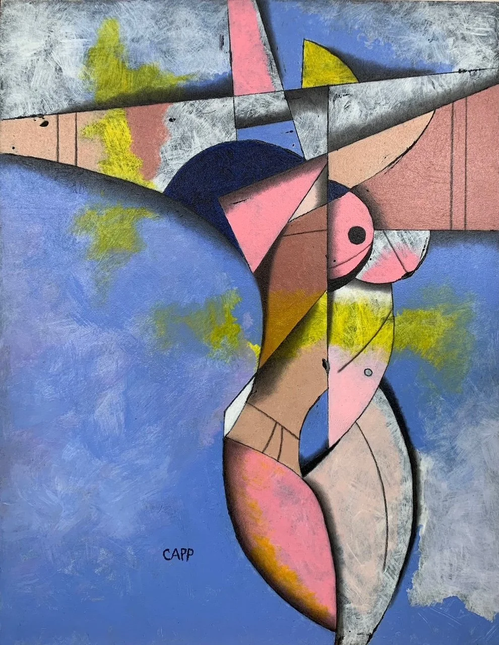 Mixed Media on Masonite | SOLD