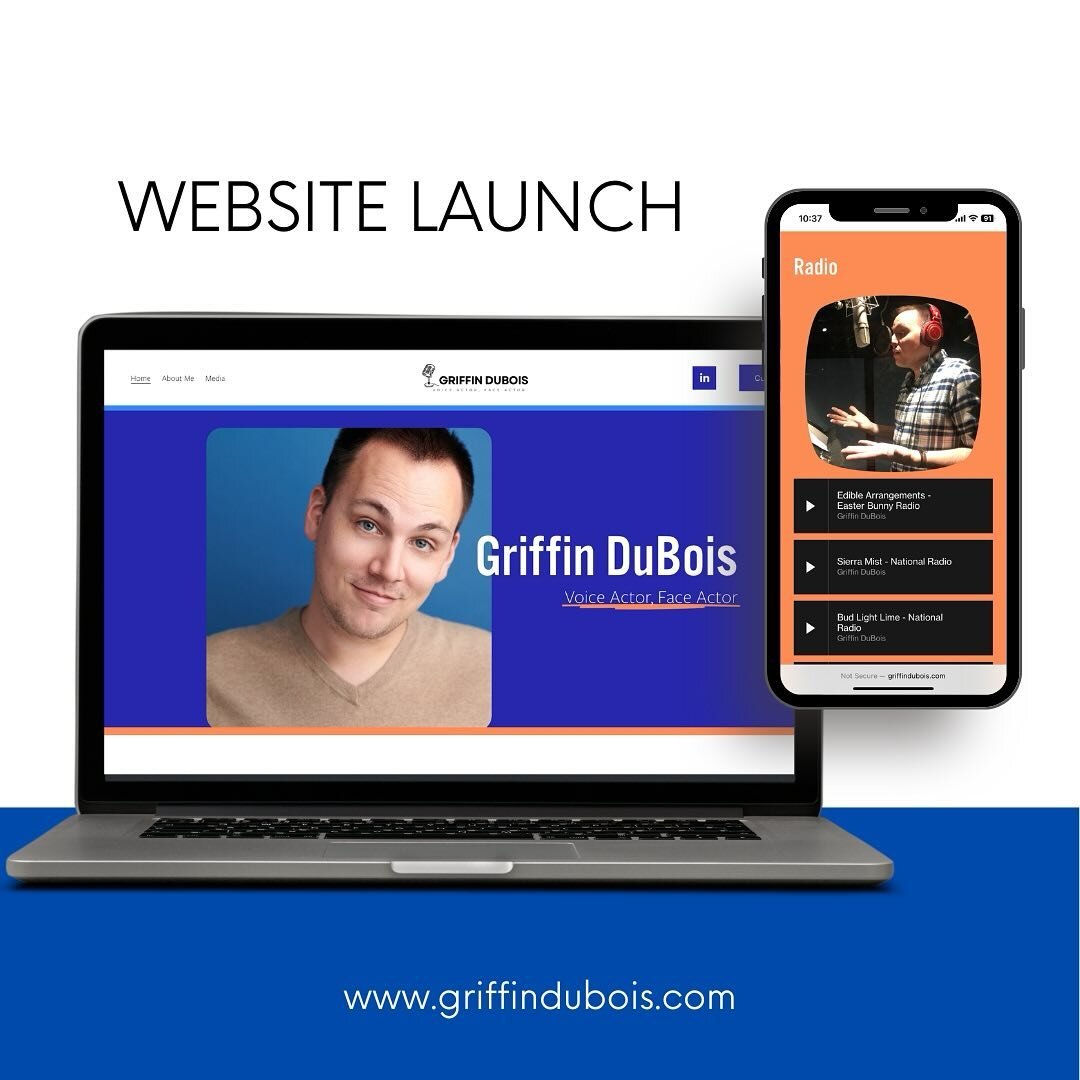 WEBSITE LAUNCH: @griffindoobwah 

Griffin DuBois is a professional actor and voice actor based in New York. His website is inspired by his fun and goofy personality! Clients that Griffin has worked for include Hasbro, Pepsi, McDonald&rsquo;s, ESPN, I